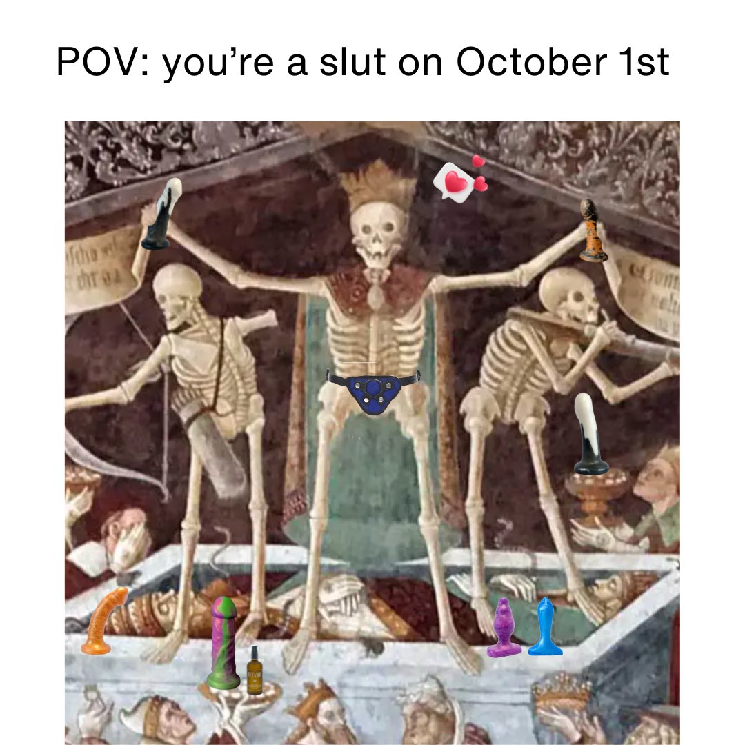 Happy spooky season, ya freaks!