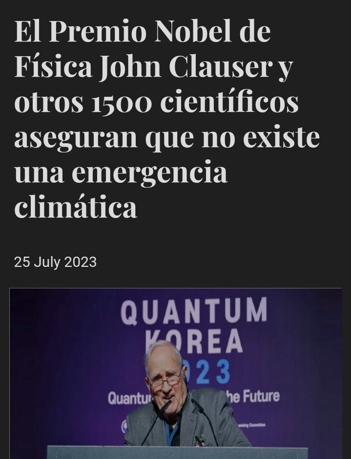 ♦️ #ULTIMAHORA 

Se confirma que el cambio climático es la mayor mentira de la historia!!!!

Repliquémoslo para mostrar la verdad.