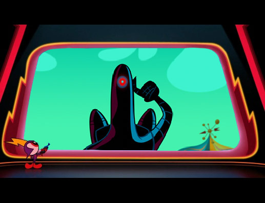 Today's robot of the day is Killbot 86 from Wander Over Yonder!
