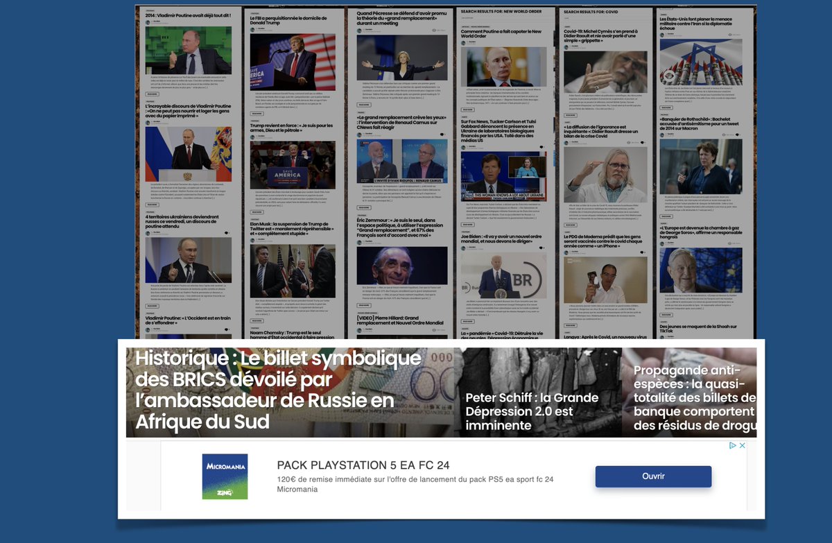 slpng_giants_fr's tweet photo. Bonjour @Micromania_Fr,

votre pub atterrit à votre insu sur #LesMoutonRebelles, un relais de propagande russe, désinfo médicale, de théories conspirationniste dangereuses.

Pourriez-vous vérifier si cela vous convient, le cas échéant, l'ajouter à votre liste d'exclusion, svp ?! https://t.co/svxeZXRy5k