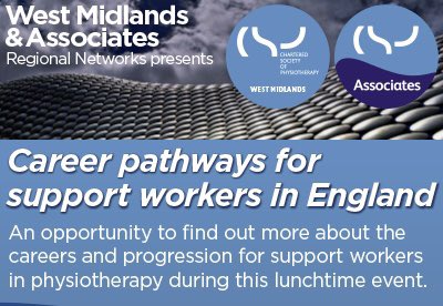 WestMidlandsCSP's tweet image. 🎥 Recording is now available from this highly topical well attended event, hosted jointly with @AssociatesAtCSP 🍿 

🚨Miss out? Then catch up here👇
youtube.com/watch?v=qPUJAw…

#WMCSP #SupportWorkers #Careers #Pathways #CPD