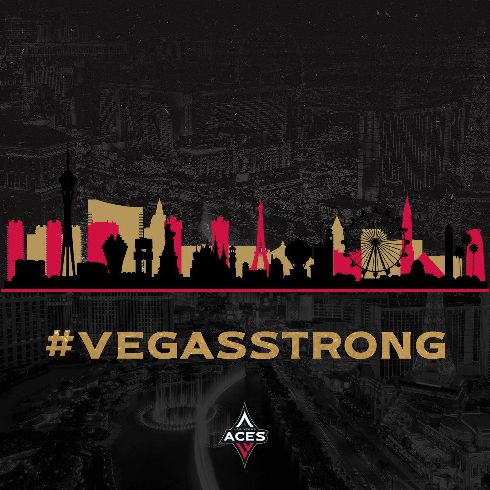 LVAces's tweet photo. #VegasStrong https://t.co/mnrzW72Xpx