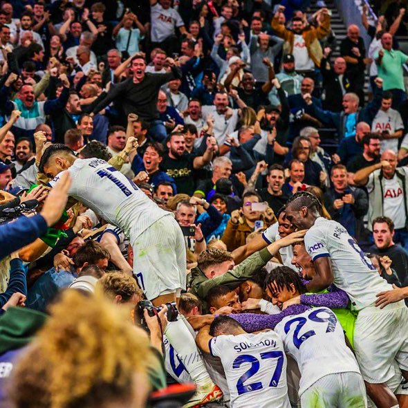 Football should be a happy place. A place where you get away from the grind &amp; the shit that you face every day. A place for mates family &amp; a drink &amp; time for one common goal where you’re all pushing together. Whatever happens next Spurs is fun again &amp; that’s all we wanted. #COYS