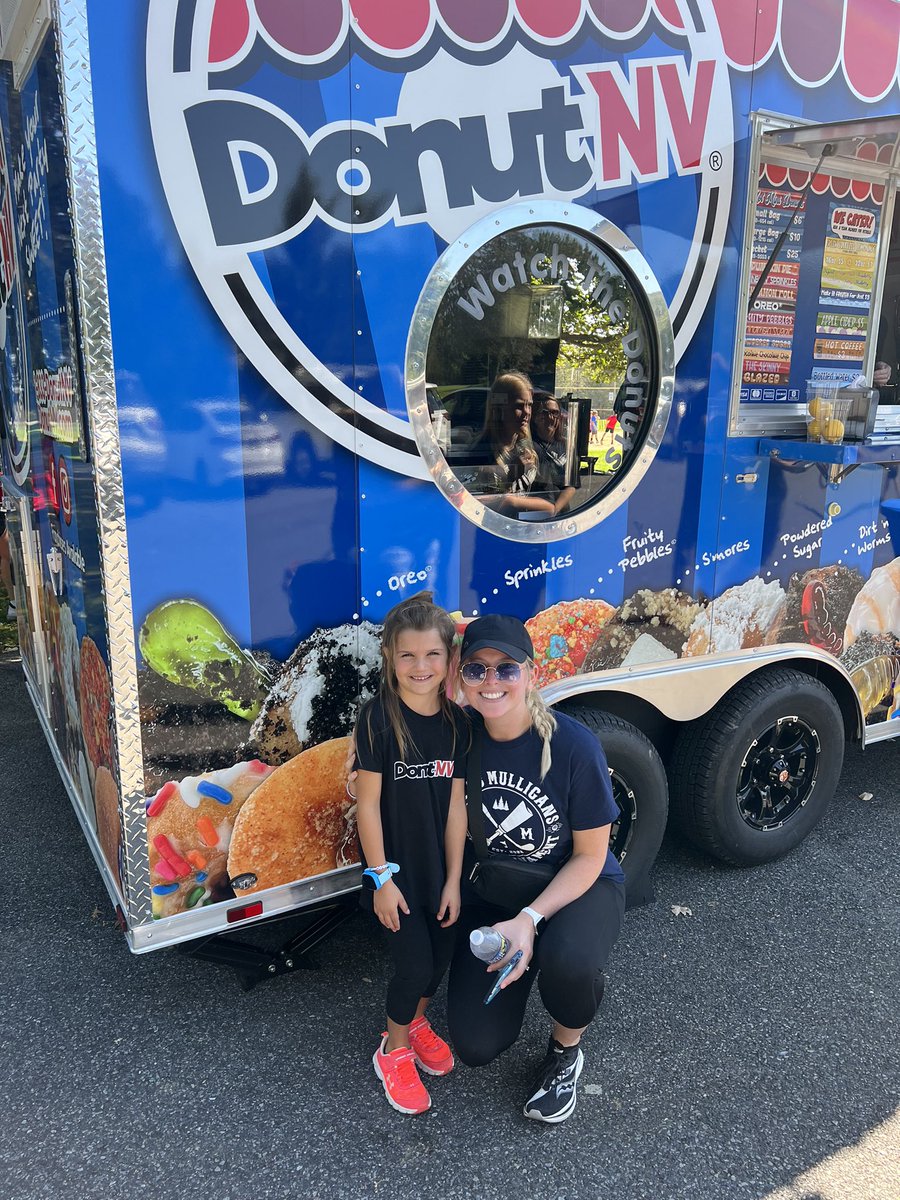 I also got to see a current cutie of mine this morning!! Her family has recently started up with DonutNV. They donated 10% of their profits today towards the RPP Wiffle Ball Bash. My donuts were delicious too 😋