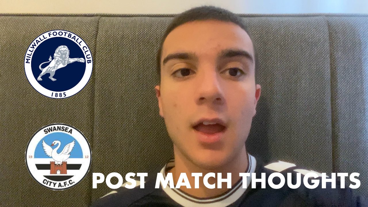 MillwallTube on X: MILLWALL 0-3 SWANSEA CITY - MY POST MATCH THOUGHTS   via @ Go give it a watch🦁 A like or a  retweet will be much appreciated 👍#millwall #swanseacity   /