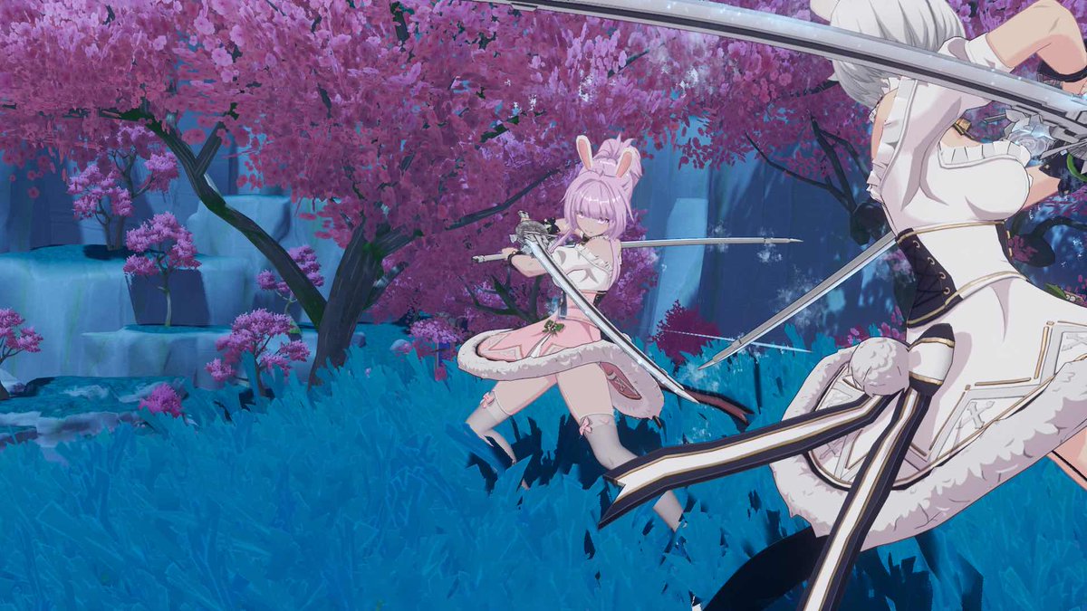 noshi10720931's tweet image. 【苺兎さんと撮影会1】
ラビットのし最終日に、Ｘのヘッダーとスマホの待ち受けを書いてくれてるイラストレーターの苺兎さんと撮影会✨
雷州の桜のとこで自分の好きな不破咲で合わせてくれました⚔
撮影協力…ホモの十字架様

#幻塔 #幻塔SS