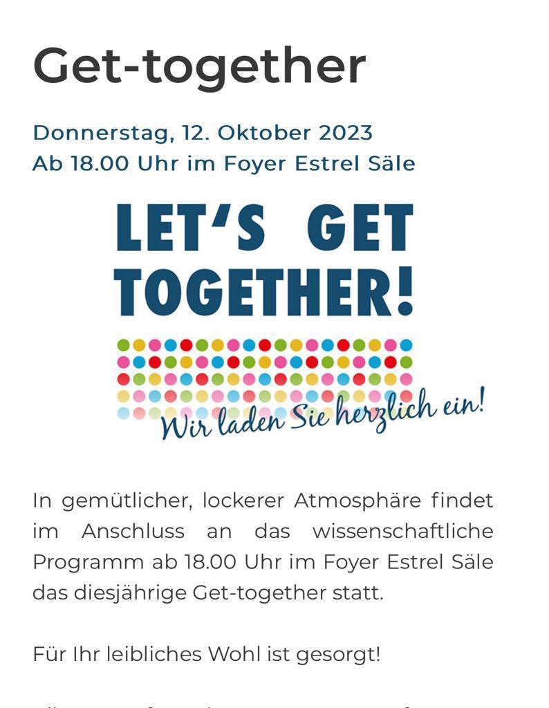 Wer ist dieses Jahr (und das letzte Mal) auf dem #HAI2023 in Berlin dabei? Wir treffen uns abends bei Get-Together im Foyer! 
Wir freuen uns auf alte und neue Gesichter und den Austausch in lockerer Runde mit euch!