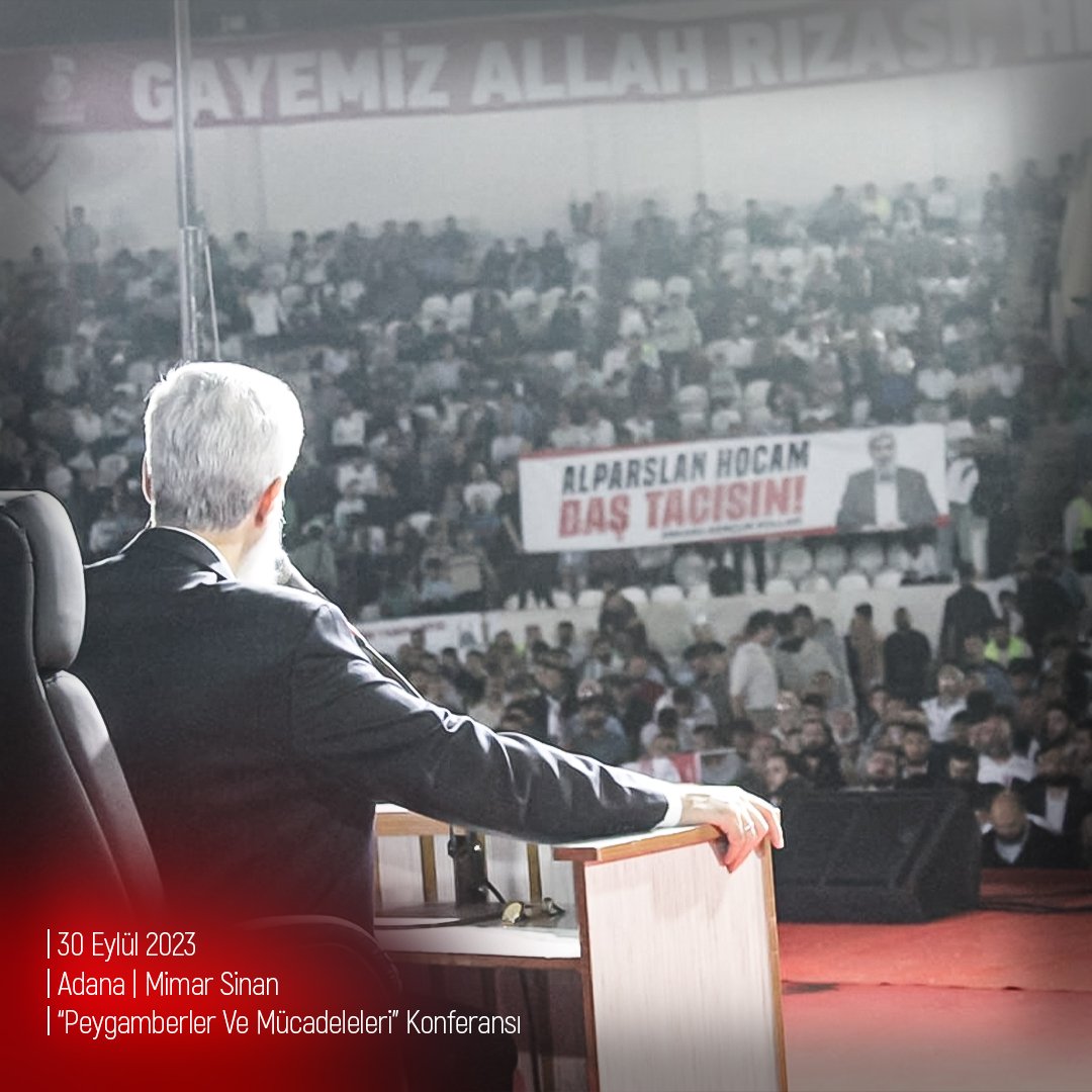 Alparslan Hocam Baş Tacısın!

AlparslanHocayla TekYürek
#BüyükBuluşma