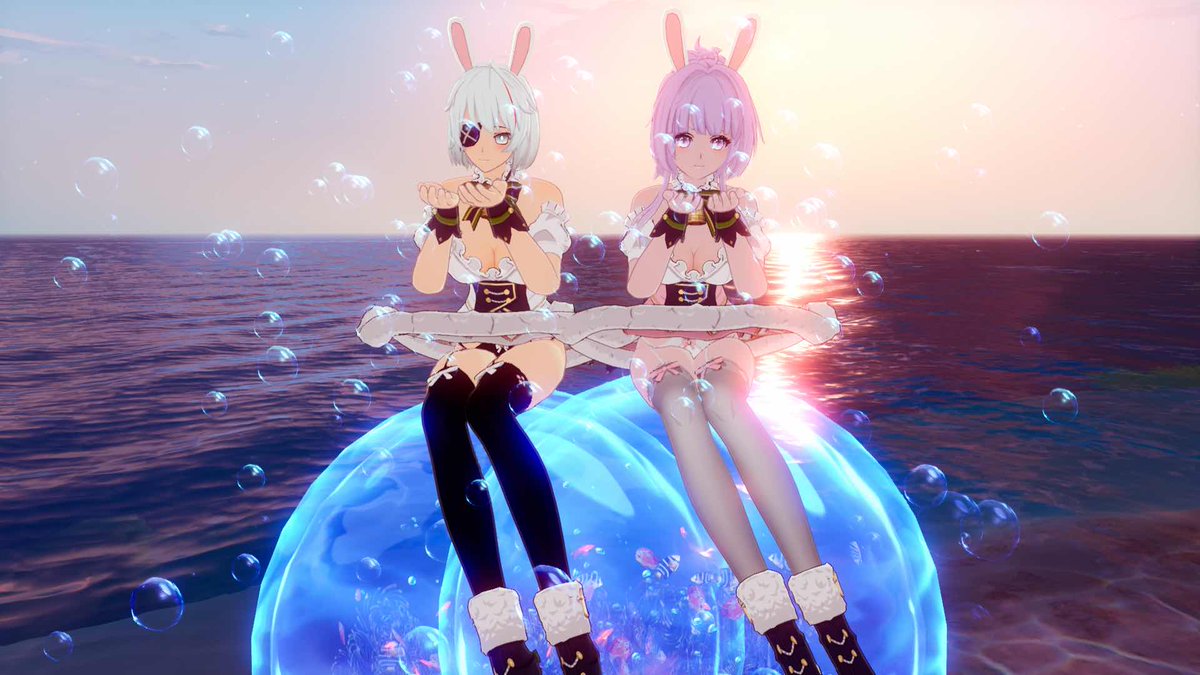 noshi10720931's tweet image. 【苺兎さんと撮影会2】
インニスに移動してシャボン玉で合わせてくれました🫧
Androidだから泡が出してるのを初めて見ましたw

撮影協力…ホモの十字架様

#幻塔 #幻塔SS