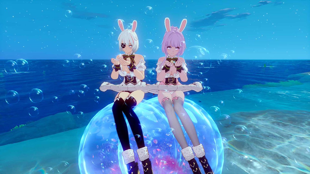 noshi10720931's tweet image. 【苺兎さんと撮影会2】
インニスに移動してシャボン玉で合わせてくれました🫧
Androidだから泡が出してるのを初めて見ましたw

撮影協力…ホモの十字架様

#幻塔 #幻塔SS