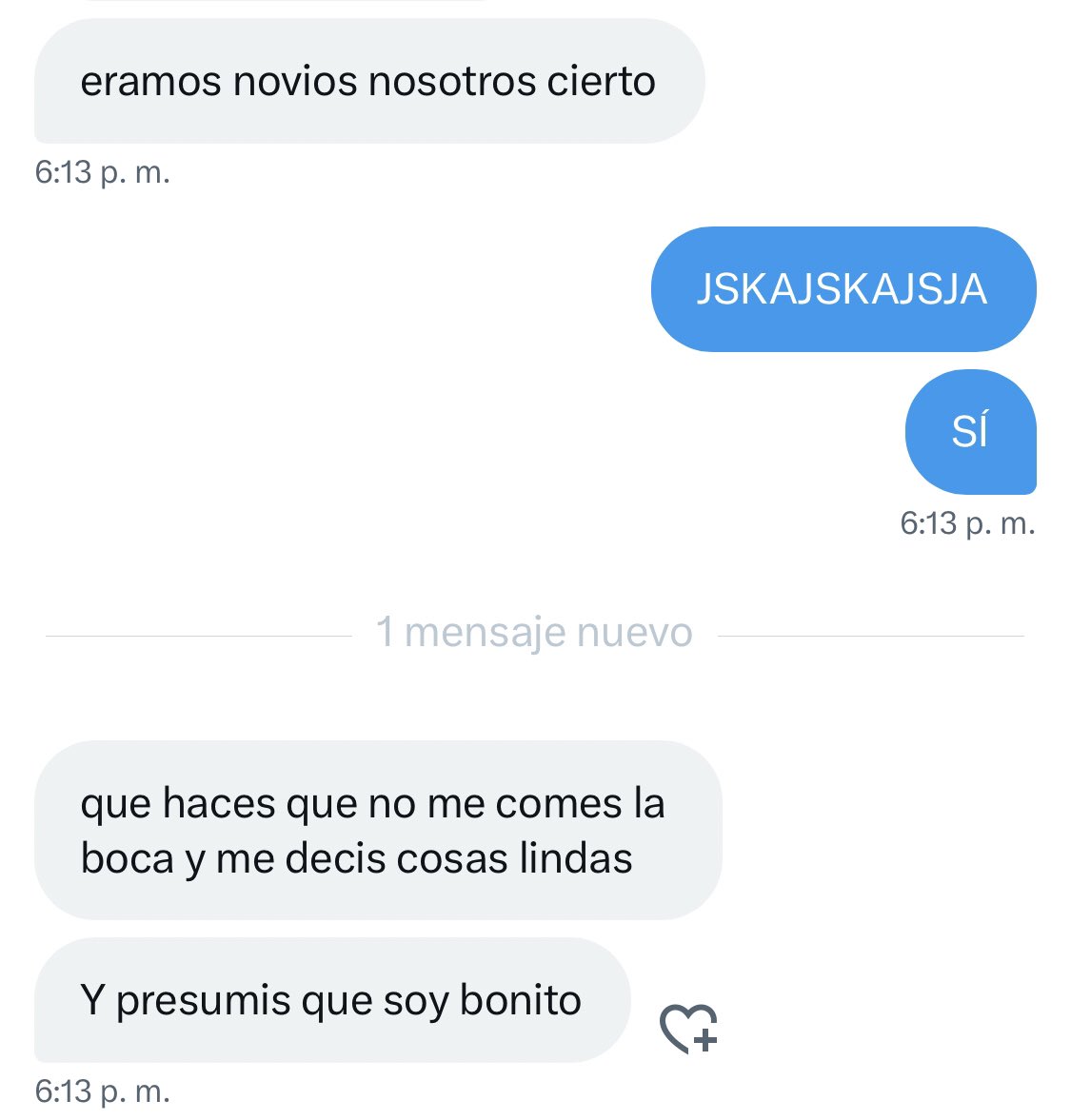 Volvimos a las cuentas y mi novio es la persona menos dramática: