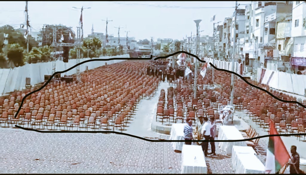 samiuddinshah's tweet photo. ایک ہزار کرسیوں کا انتظام 
وہ بھی آدھی خالی 

اسے کو ذلت کہتے ہے
پر ذلیل لوگوں کو ذلالت محسوس نہیں ہوتی

#غداروں_کا_مکمل_بائیکاٹ https://t.co/QFmjLC0iQi