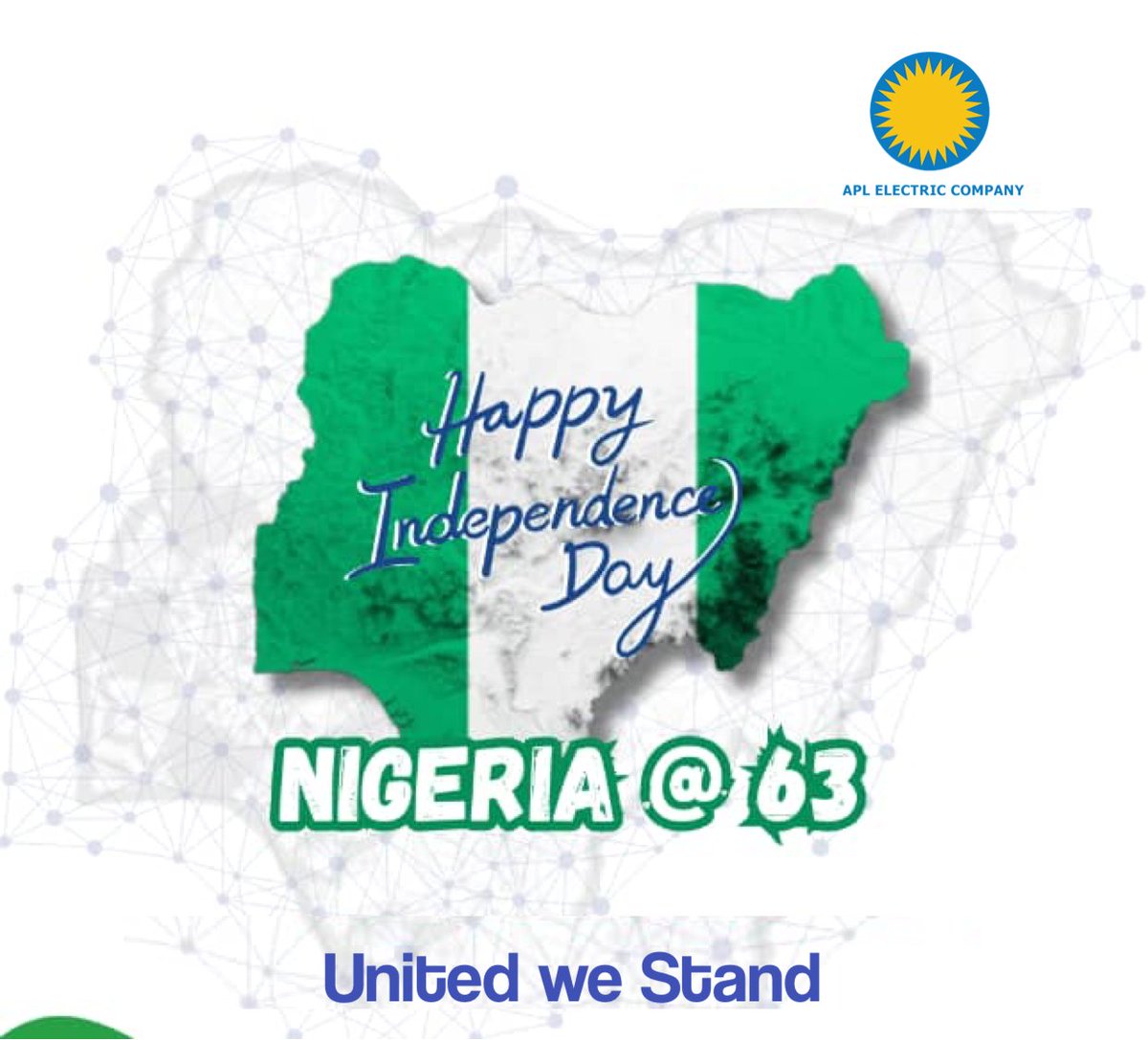 Happy Independence Day, Nigeria! 🇳🇬 As we celebrate the spirit of freedom and unity, ABA Power is committed to powering our great nation towards a brighter, more sustainable future. #NigeriaAt63 #IndependenceDay #PoweringNigeria