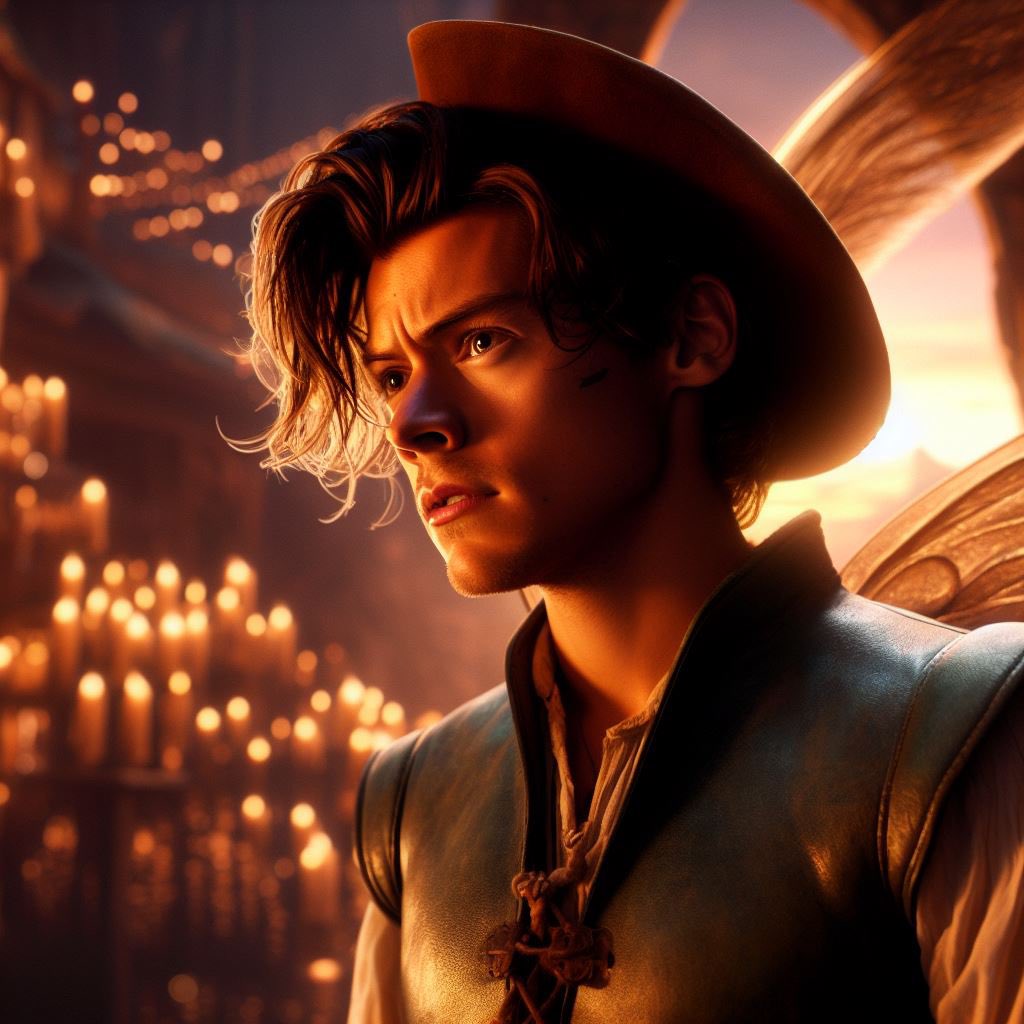 daydreamdaisyy's tweet photo. so here’s more of harry as flynn rider 😭 https://t.co/uNoYK2zcTL
