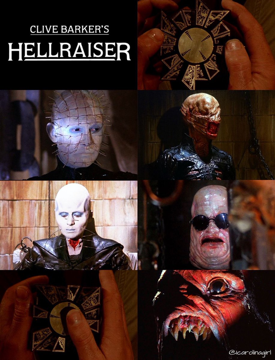 1carolinagirl's tweet image. Hellraiser (1987)💀⛓️🎬