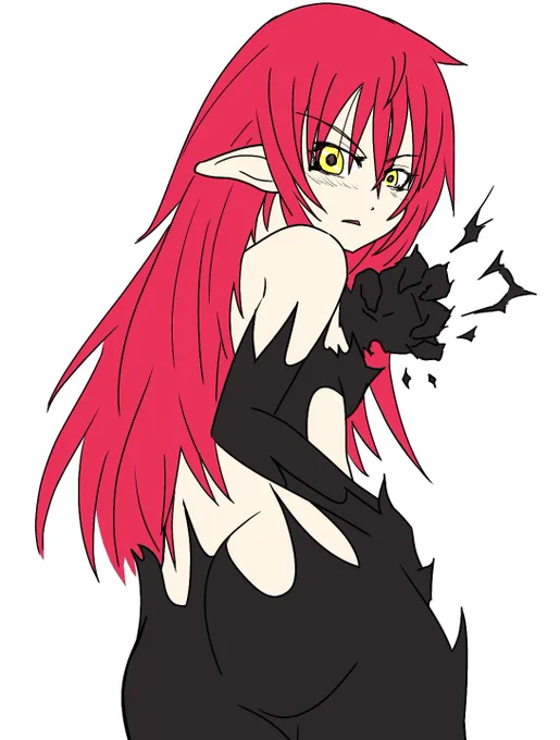 久しぶりにワンドロをしてみました!50分で描けたのはここまでです。タグで検索すると細かく描き込めている作品が多く出てきて驚きます。私はパーツの描き直しが多くて時間がかかっているようです('・ω・)#ワンドロ 