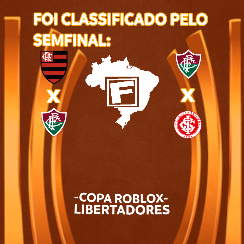 Copa do Brasil de R Taca - Fato curioso: TODAS nossas transmissões de  jogos da Copa Roblox