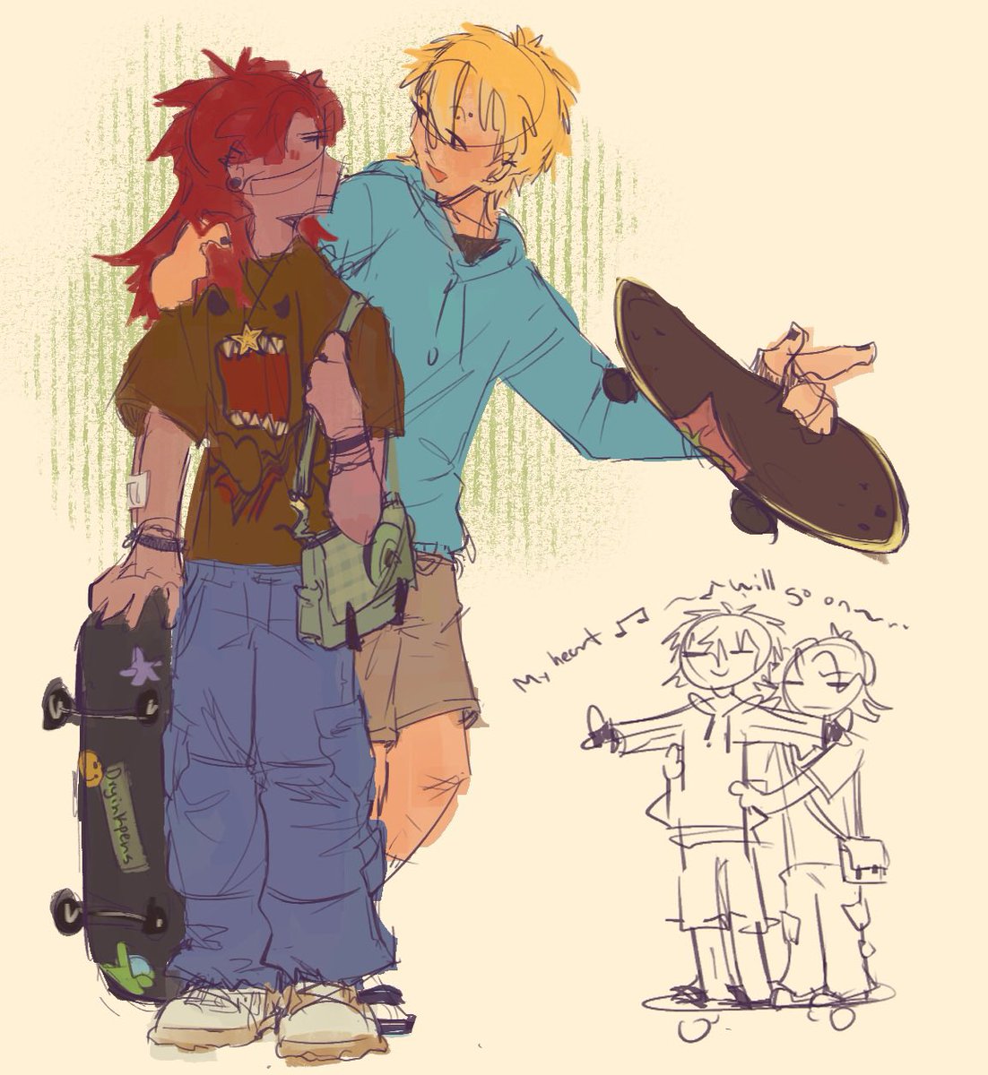 #TerukaneWeek2023 / Day 6 : Skateboarding / School 🛹