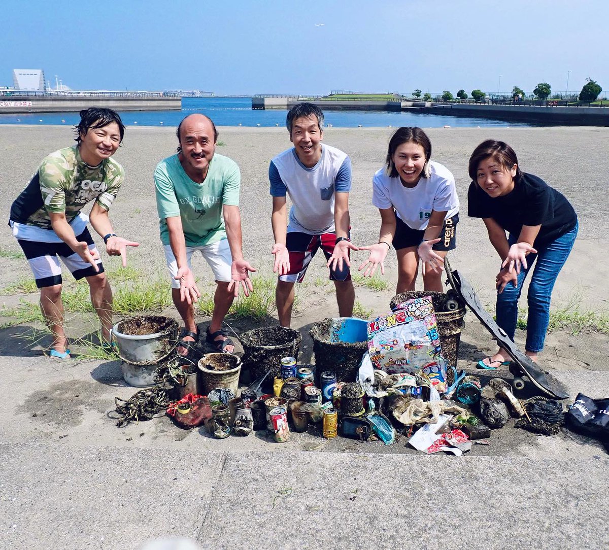 潜る前　→　潜った後

📷　@celina_ocean

#水中ゴミ拾い
#diveagainstdebris
#ダイビングライセンス
#PADI
#スキューバダイビング