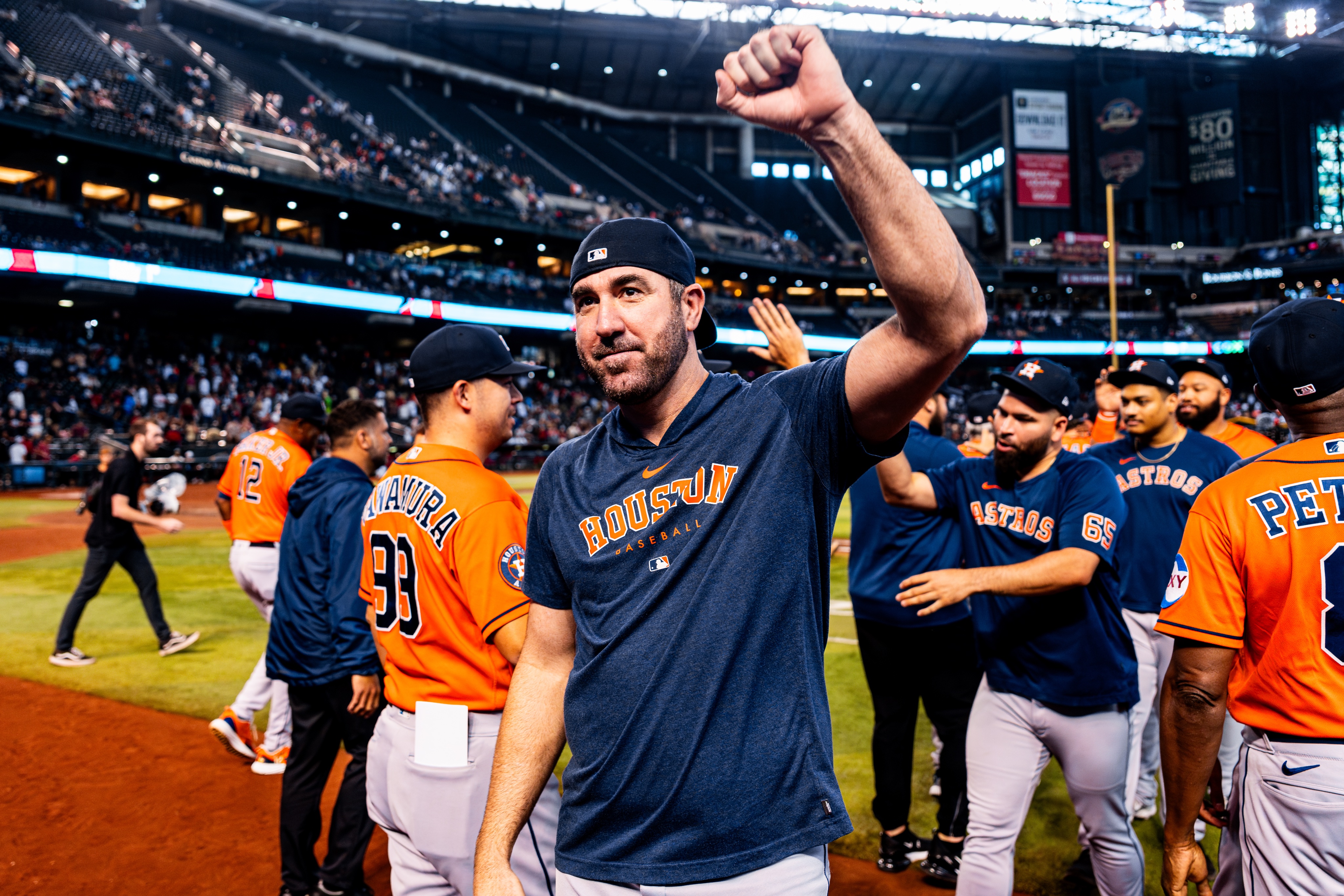 Houston Astros on X: The moment the West was won.   / X