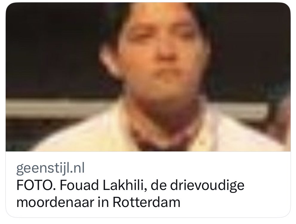 MichaelMuusse's tweet photo. #Faoud #Erasmus shooting suspect…
Same person …?
Why the blindfold…?

1+1=2 https://t.co/3DFCxRTDzK