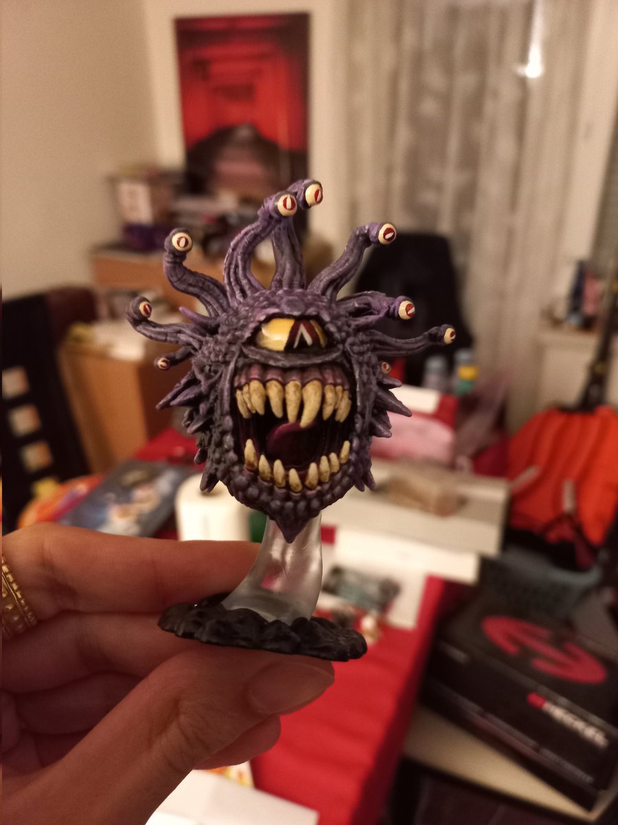 En Beholder agmaled für e DnD Gruppe, recht stolz druf 😄