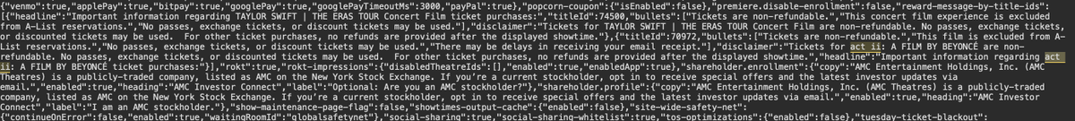 aramnotagoat's tweet photo. oh its over... ACT ii by Beyoncé is in the AMC source code 😭 https://t.co/b9EfYKTdED