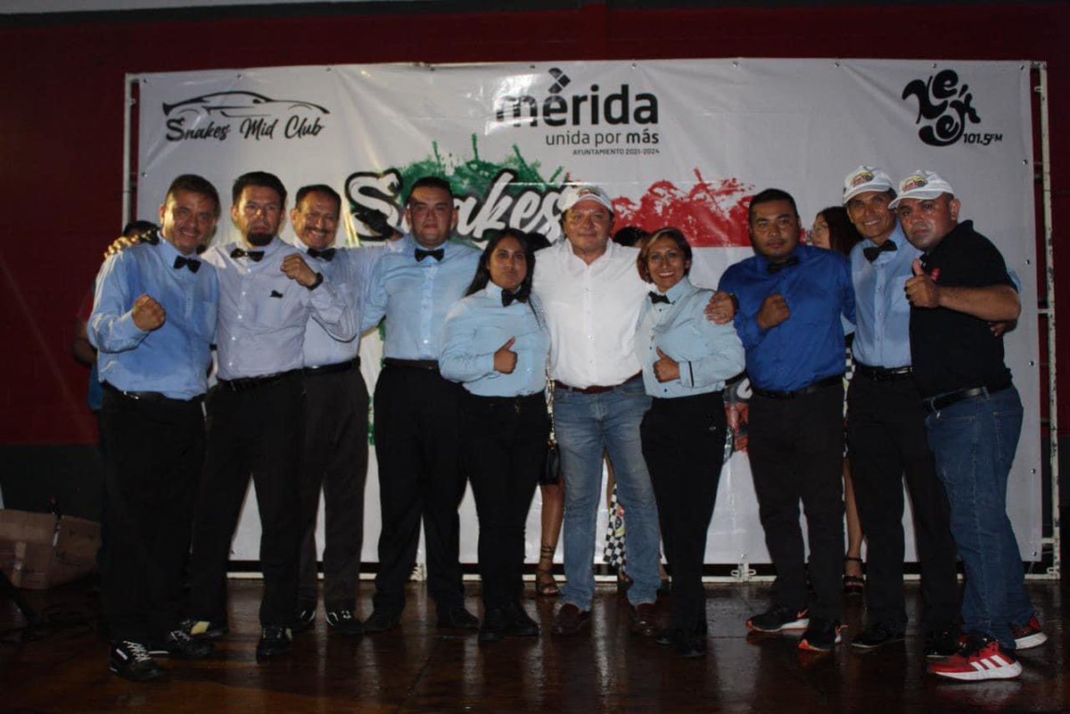 Autos, música y boxeo, esta noche asistimos a la inauguración de la primera edición del Snakes Car Fest 2023, que se realizará en el estacionamiento de Plaza Patio de Mérida, hoy y mañana. 

#CreciendoParejo #ElDeporteNoDescansa