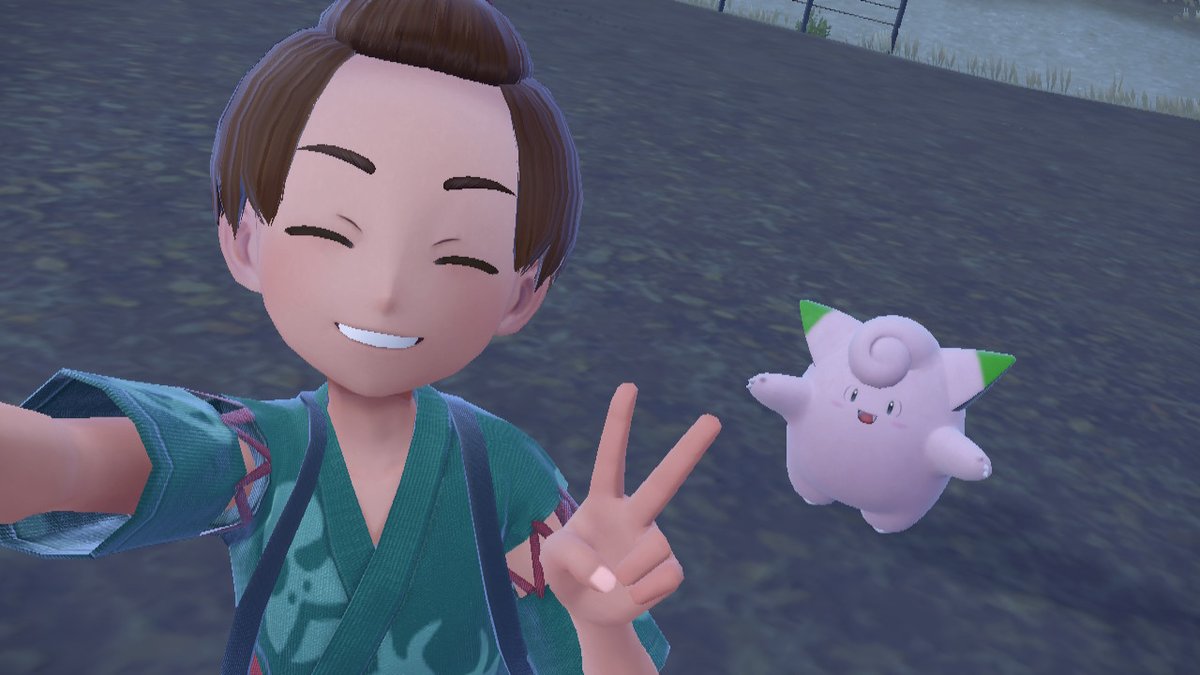 samashichu's tweet image. Got my shiny upbeat mark Clefairy!! It was on the second Clefairy too!

Got a hummungo shiny as a bonus as well!! Hope for more of these events in the future!(maybe with starters??)

#massoutbreak #pokemon #clefairy #event #PokemonScarletViolet #shiny #upbeatmark #tealmask