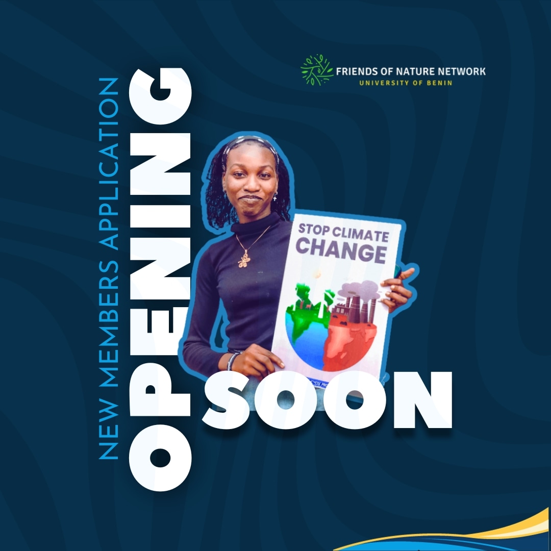 fon_uniben's tweet photo. Are you passionate about sustainability and ecosystem restoration?

We're excited to announce that recruitment for new volunteers would be opened very soon.

Anticipate!!
#FONN #ecosystemrestoration #naturerestorstion #naturepositiveuniversities https://t.co/hcRmzJShp6
