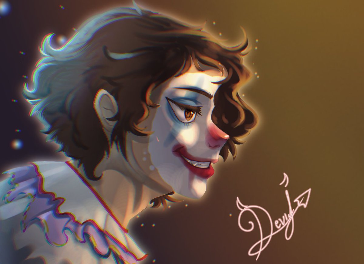Dakalin_Dak's tweet photo. FanArt para mí bb @vyniaz .

#art #arte #digitalart #clown #dibujo #draw #drawing #fanart https://t.co/LIVmLkLiuh