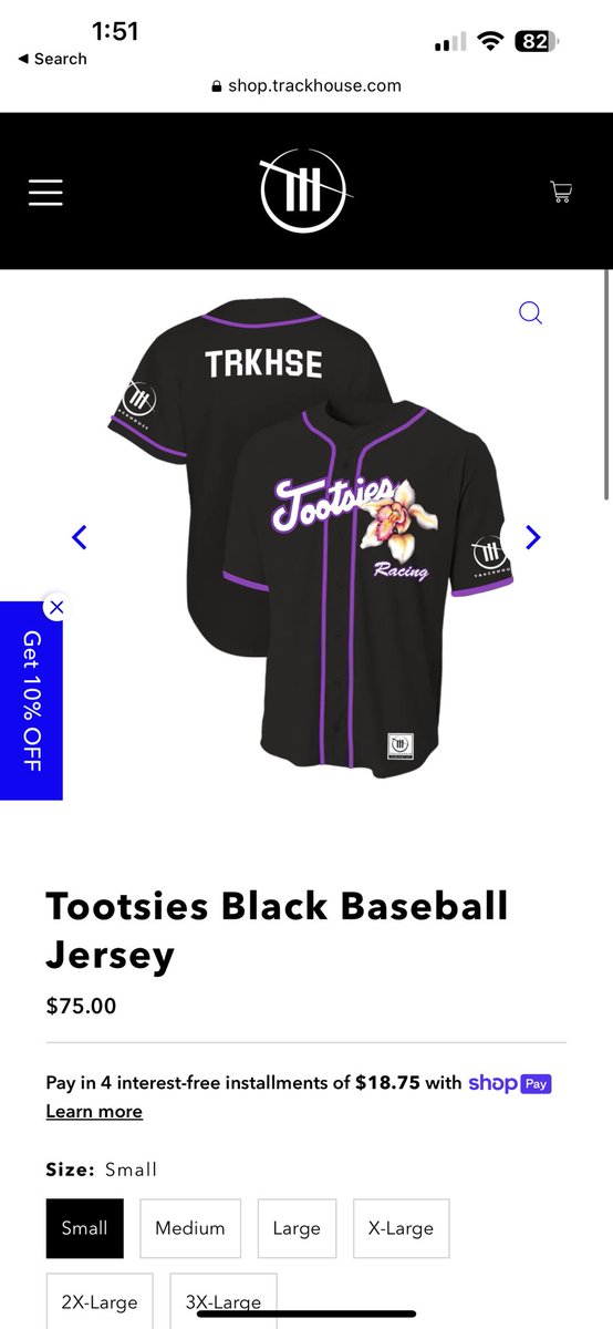 ba__turner's tweet photo. Hey @EgolfLeeann, can we get some Spire baseball jerseys like this? 😍@CoreyLaJoie @SpireMotorsport https://t.co/ndBL8xpWf6