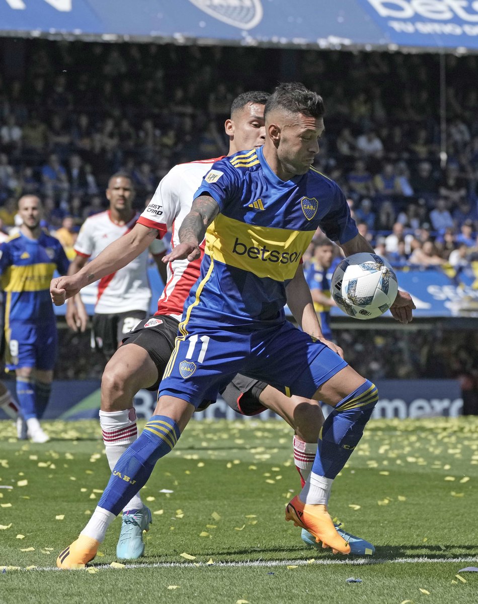 🔚 𝗙𝗜𝗡𝗔𝗟 𝗗𝗘𝗟 𝗣𝗔𝗥𝗧𝗜𝗗𝗢

#Boca 0 - River 2

#DaleBoca 🔵🟡🔵
#CopaSurFinanzas ⚽️