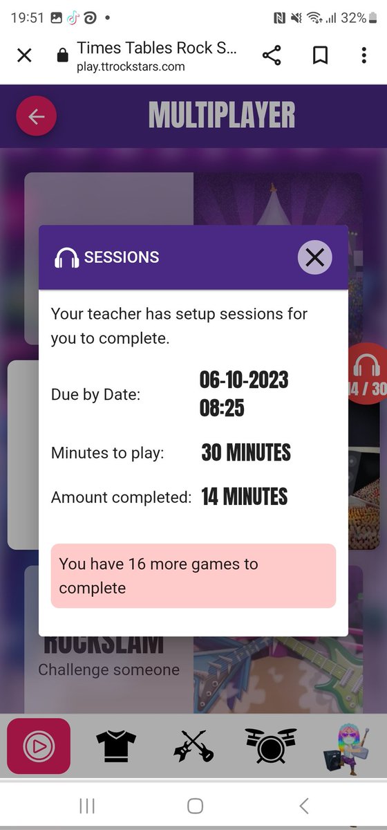Doing ttrs before bed  and the rest tomorrow that his ttrs ✔️ off. He beening doing his French to Xxx keep smashing it son <a href="/WSClass4S/">Class 3/4S</a> @wfedwelfare <a href="/school_ws/">WIlliamStockton</a>