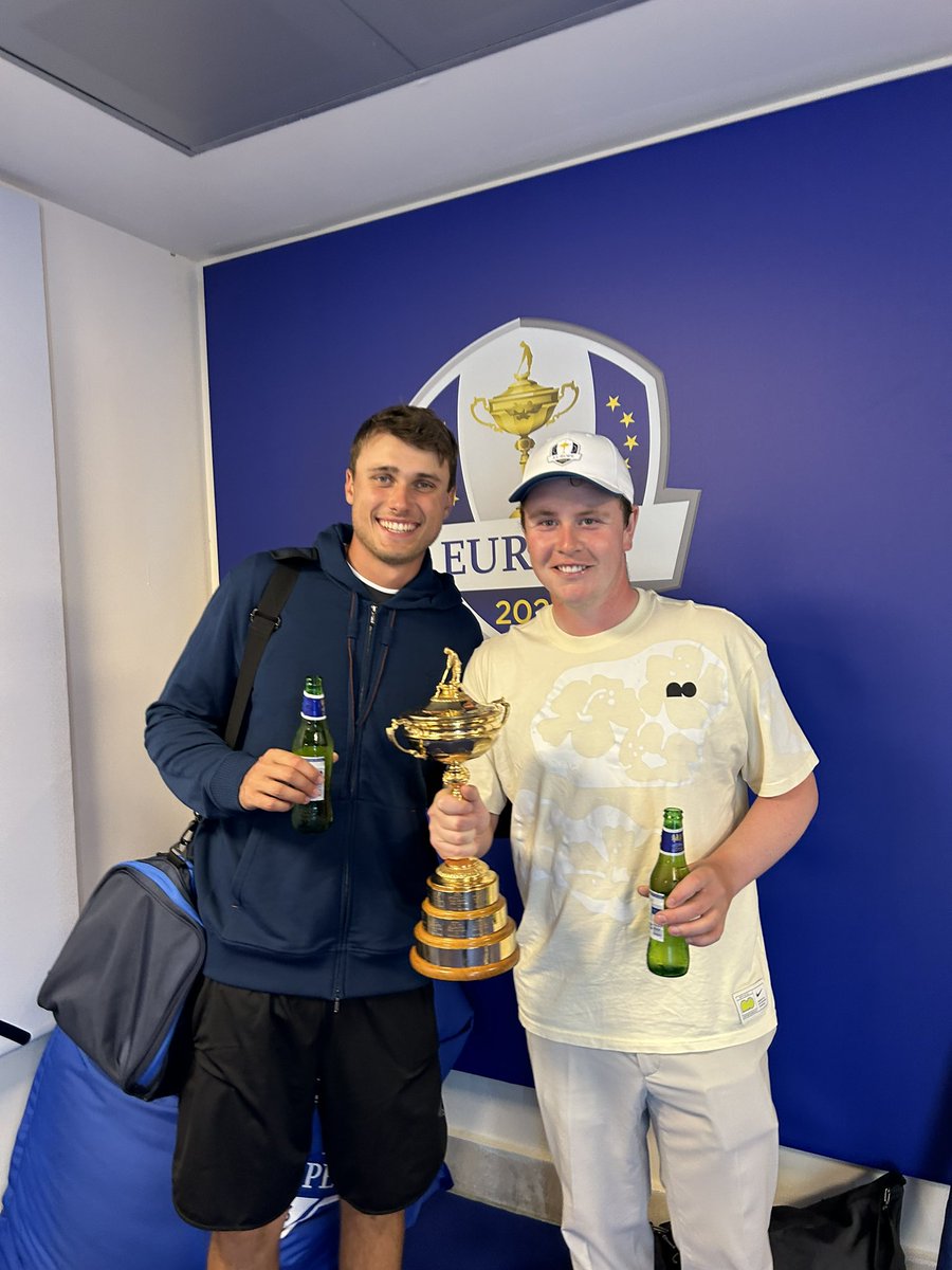RyderCupEurope's tweet photo. Ryder Cup rookies  🇪🇺🏆

#TeamEurope | #RyderCup https://t.co/Hq9R3PseoM