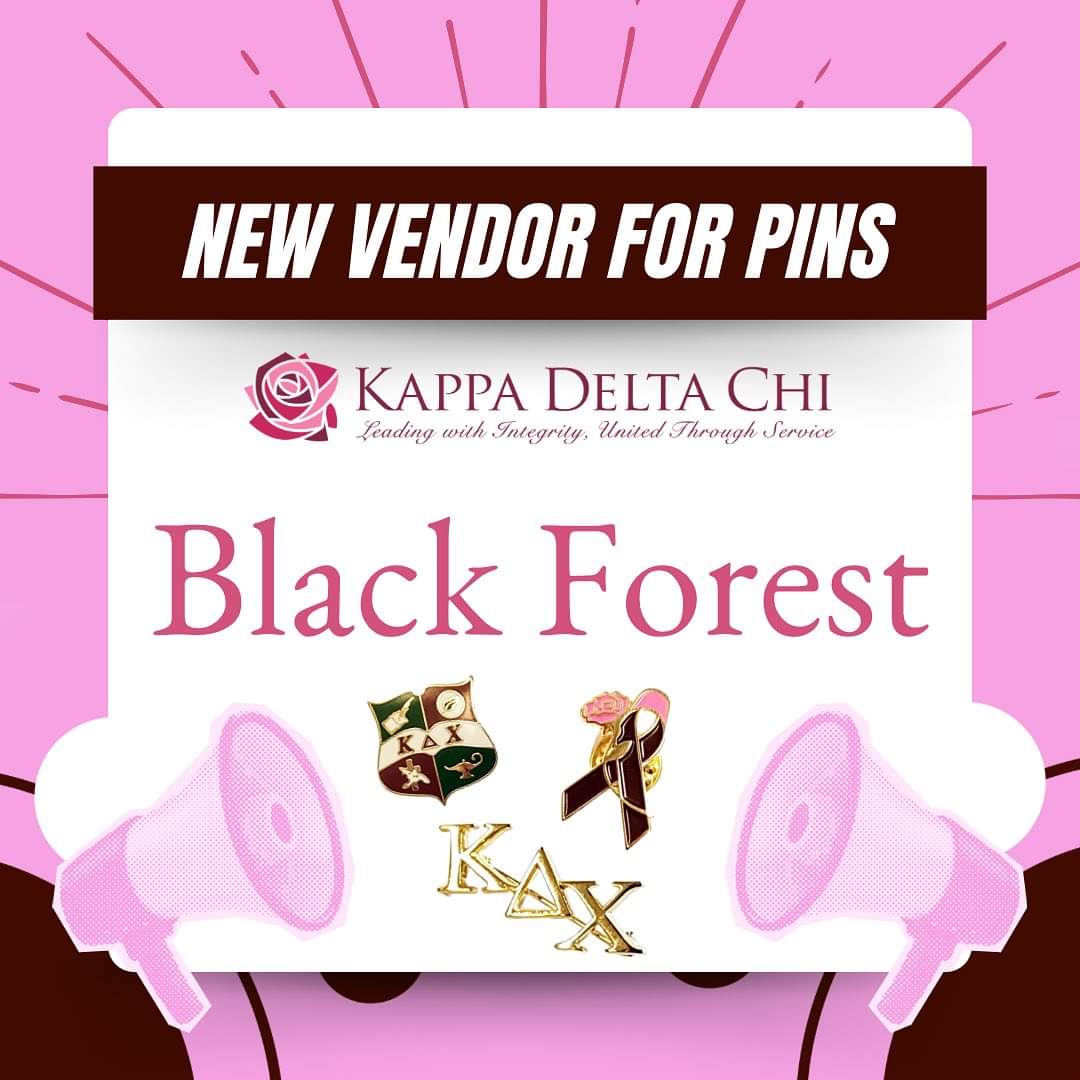 KDChi's tweet image. We are excited to announce that we have a new pin vendor for all our pin needs! The website you can purchase pins from is below! 

kdc.bfgreek.com

#KappaDeltaChi #KDChi #UHIL