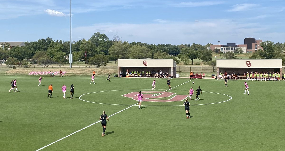 Great day to support <a href="/OU_WSoccer/">Oklahoma Soccer</a>