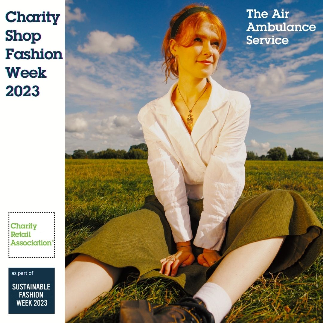 CharityRetail's tweet photo. Featuring sustainable fashion influencer Penny Salman @threadsforapenny, The Air Ambulance Service highlight the next generation of thrifters, their creativity & love for charity shopping.
#CSFW #sustainablefashion #charityshops #rewearrevolution #SFW2023 @WNDLRAirAmb https://t.co/oYVSYABSR7