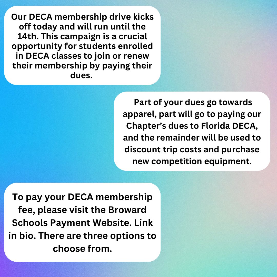 CCHS DECA tweet media