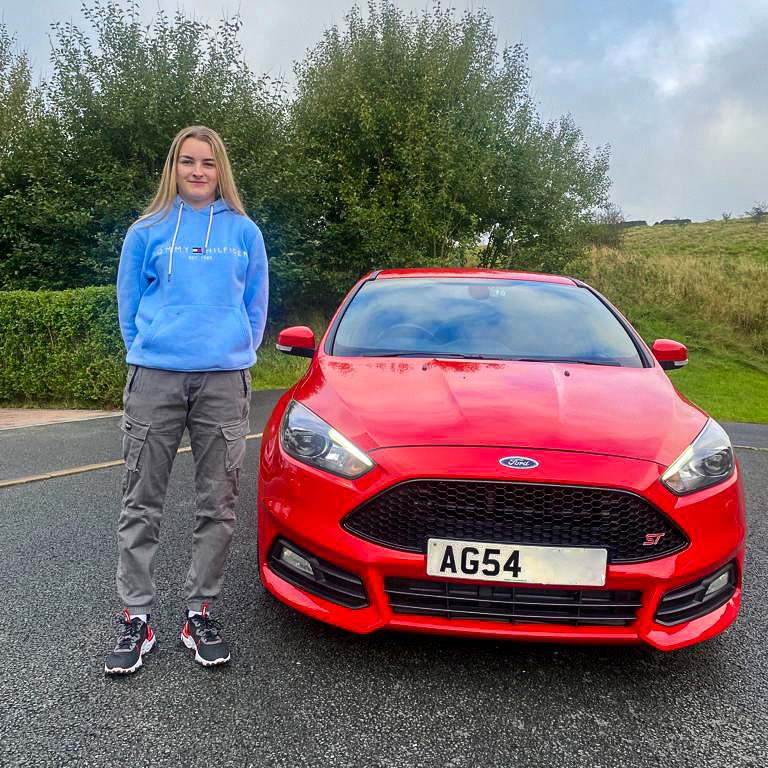AshleyGRacing's tweet photo. My new pride and joy! 🔑 My new 2016 Ford Focus ST3! What do you think? 🚘
#AshleyGregoryRacing #NewCarDay #Ford #FordFocusST3 https://t.co/G1ZQm3QPMs