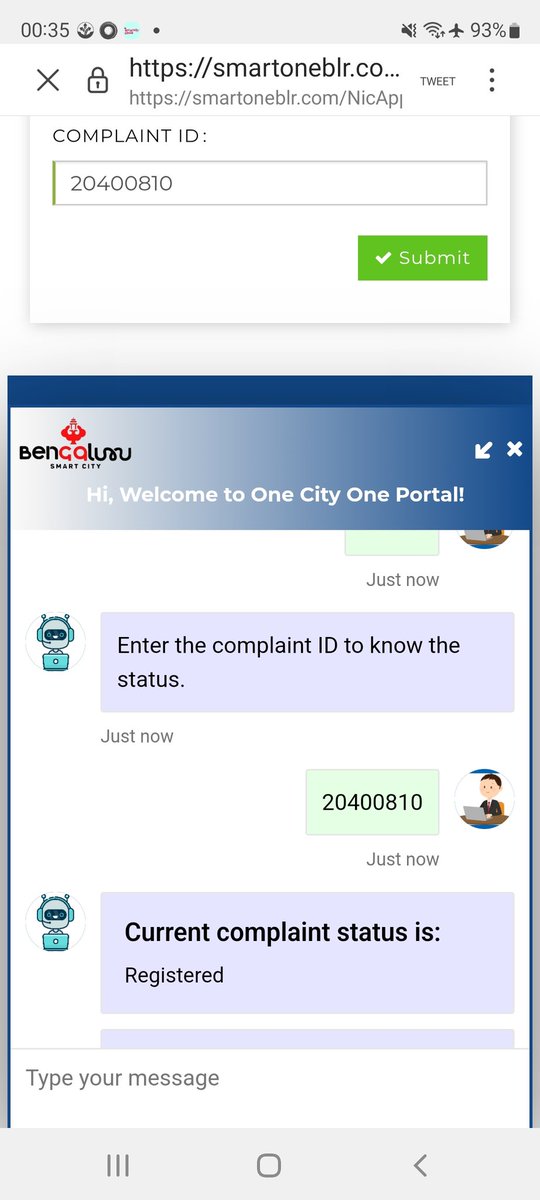 shwetha98818920's tweet photo. I see status of complaint as registered,its been 10 days for now,we are like this from last 10 years.Can the new leadership do any magic to get permanent drainage system for #StinkingBalagere ?  @osd_cmkarnataka @DKShivakumar @0RRCA @BBMPCares @MTF_Mobility @PCMohanMP https://t.co/1mE2JG33b3