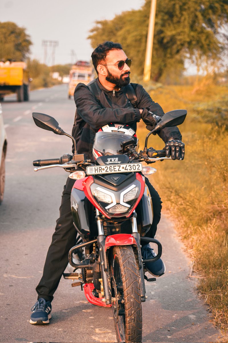 tweet_pk5's tweet photo. They say four wheels move the body, but two wheels move the soul. 🏍️❤️ #BikerSpirit #OpenRoad https://t.co/UqAbjFOTgA