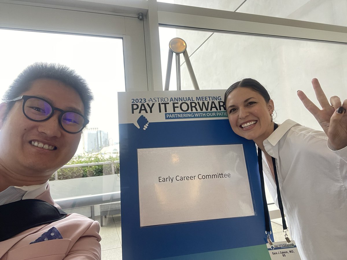 Gearing up for the #EarlyCareer Committee meeting with <a href="/SaraZakem/">Sara Zakem, MD</a>! Looking forward to a great and productive session to develop resources and help support our membership! <a href="/ASTRO_org/">ASTRO</a> #ASTRO23
