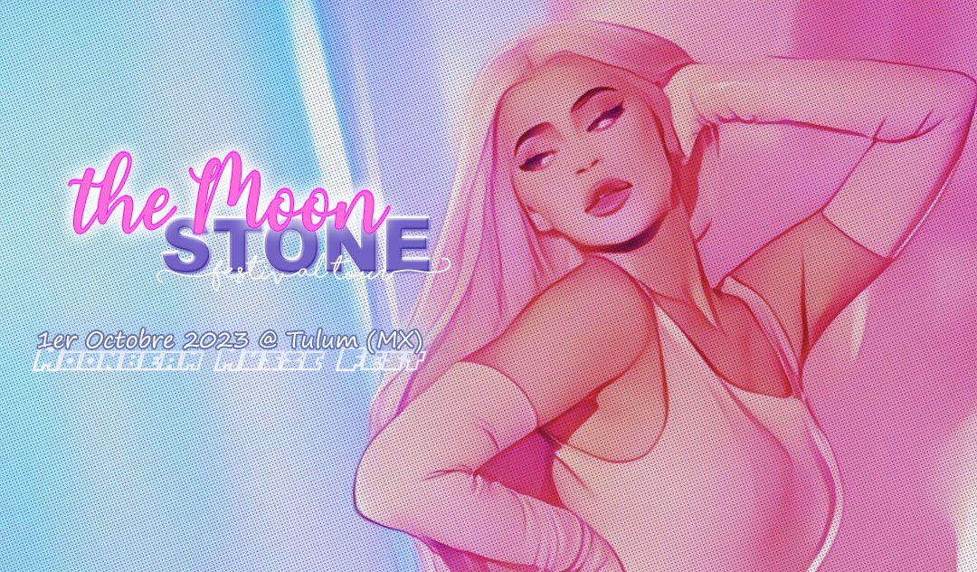 BORNlN1995's tweet photo. ⠀
⠀ ⠀ ⠀ ⠀⨳ ⠀THE MOONSTONE TOUR

⠀ ⠀ ⠀ ⠀ ⠀ ⠀⠀  ⠀ 1 er Octobre 2O23
⠀ ⠀ ⠀ ⠀ ⠀ ⠀⠀  ⠀ @ Moonbeam fest
⠀ ⠀ ⠀ ⠀ ⠀ ⠀⠀ ⠀⠀   (Tulum, MX)
⠀ https://t.co/hpp4VGWZ3F