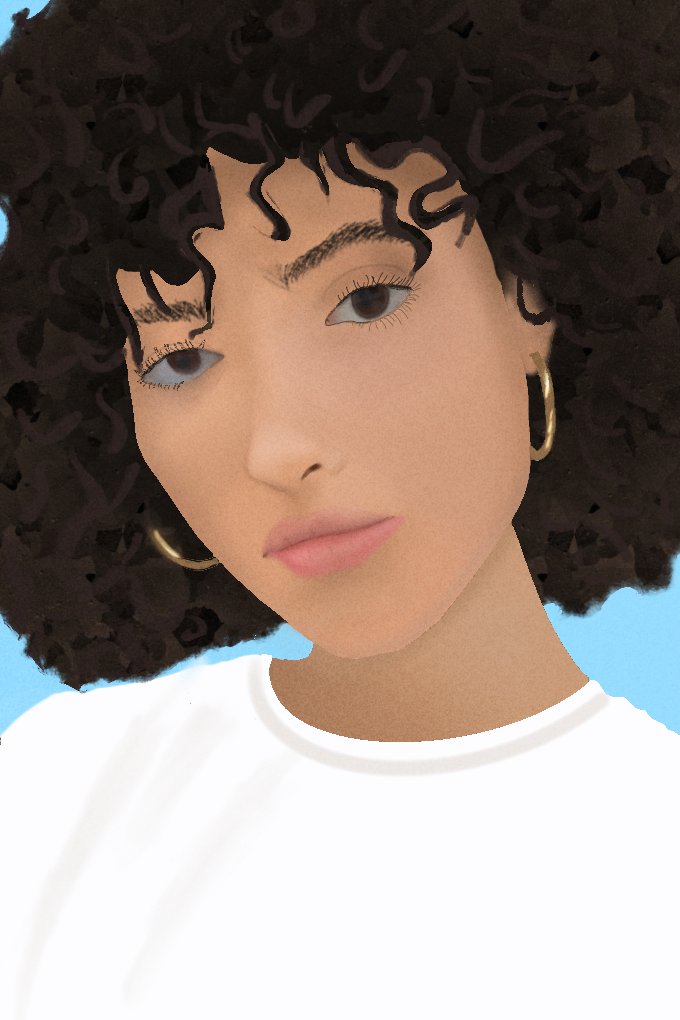 bix_crea's tweet photo. (On essaie procreate tranquillement) https://t.co/HvSBgVksid