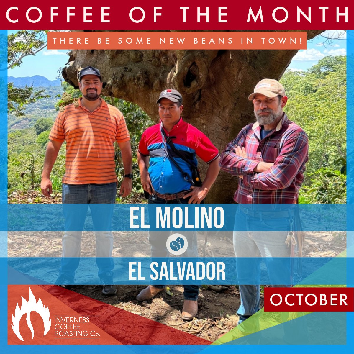 Despite looking like they are about to drop their new folk album, these hard-working farmers in El Molino, El Salvador have provided Team Bean with some delightful beanies for October - just in time for International Coffee Day! 

invernesscoffeeroasting.co.uk/collections/co…

#internalcoffeeday