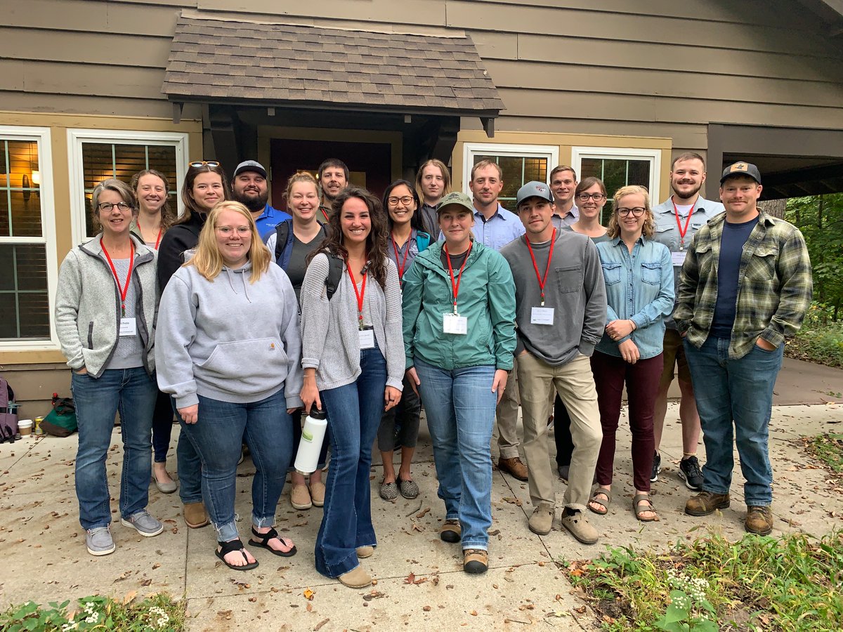 adamkjanke's tweet image. Dispatches from a very full and very fulfilling week in this #ExtensionLife

✅ CWD education 
✅ Land Stewardship Leadership Academy graduation &amp;amp; celebration 
✅ First ever statewide meet up of Master Conservationist Program grads. 
✅ Sleep (on Sunday)
