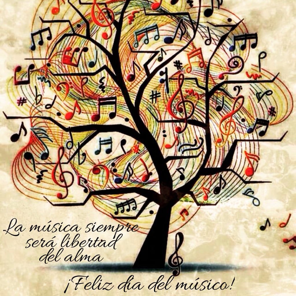 FELIZ DÍA MÚSICOS 🎶🤗
“La música, como toda manifestación artística, es un producto cultural con múltiples finalidades, entre otras, la de suscitar una experiencia estética en el oyente, la de expresar sentimientos, emociones, circunstancias, pensamientos o ideas”.