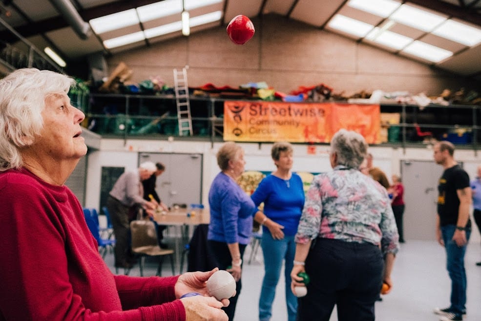 Do you know anyone living with dementia who would like to try something new? Streetwise are starting new "Sit-down" circus sessions in Belfast, Whitehead and Lislea with support from LFT Trust.