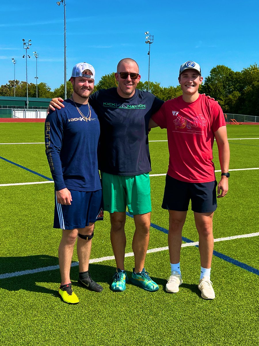 Two KN Legends and <a href="/NFL/">NFL</a> FA’s <a href="/awilkerson_14/">Austin Wilkerson</a> <a href="/JaredSackett42/">Jared Sackett</a> 
Just missin @upsidedownman proud of your boys success now let’s crush this next chapter